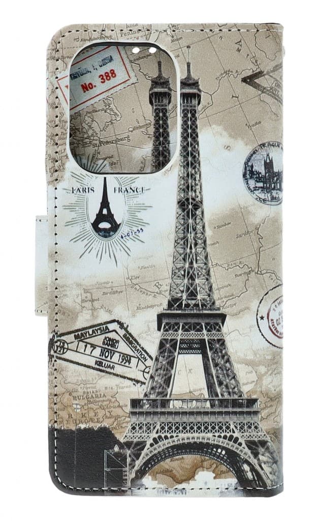 Pouzdro TopQ Xiaomi Redmi Note 13 knížkové Paris 2 129988 - náhled 2