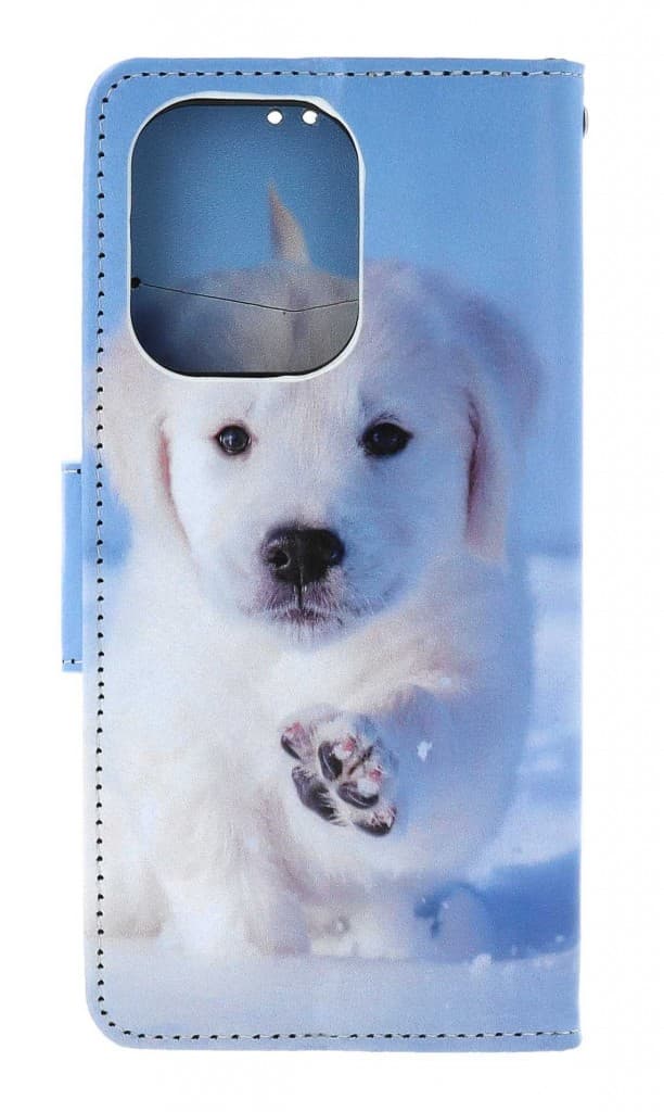 Pouzdro TopQ Xiaomi Redmi Note 13 knížkové Štěňátko 129997 - náhled 2