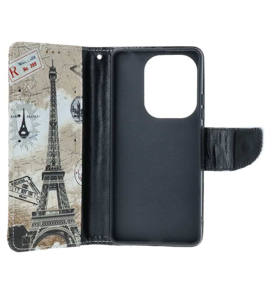 Pouzdro TopQ Xiaomi Redmi Note 13 Pro knížkové Paris 2 131448 - náhled 3
