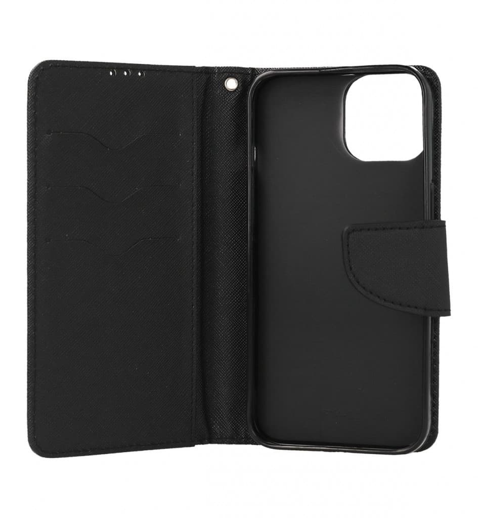 Pouzdro TopQ iPhone 15 knížkové černé 105178 - náhled 3