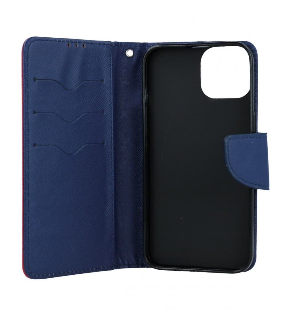 Pouzdro TopQ iPhone 15 knížkové červené 105188 - náhled 3