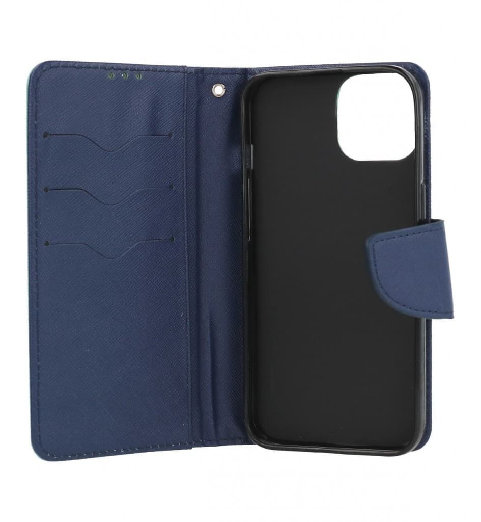 Pouzdro TopQ iPhone 15 knížkové mentolové 105191 - náhled 3
