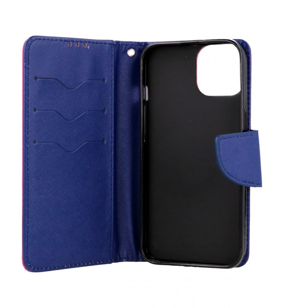 Pouzdro TopQ iPhone 15 knížkové růžové 105192 - náhled 3