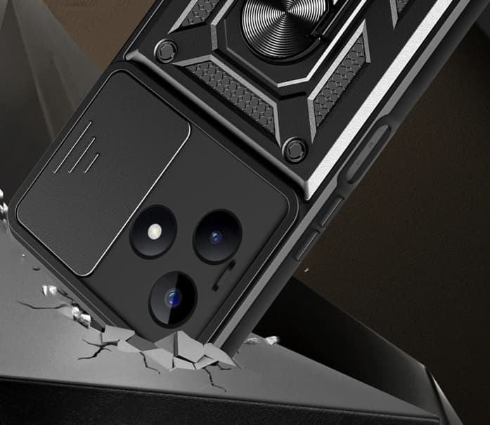 Kryt Armor Lens TopQ Xiaomi Redmi Note 13 5G ultra odolný černý 118011 - náhled 4