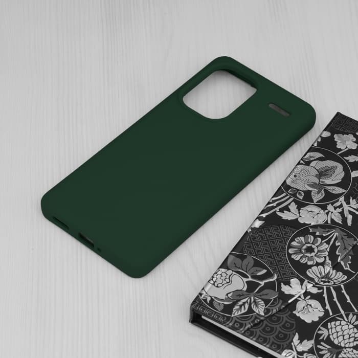 Kryt TopQ Essential Xiaomi Redmi Note 13 Pro+ 5G tmavě zelený 118017 - náhled 4