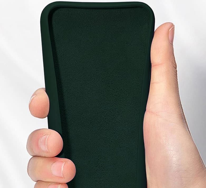 Kryt TopQ Essential Xiaomi Redmi Note 13 Pro+ 5G tmavě zelený 118017 - náhled 3
