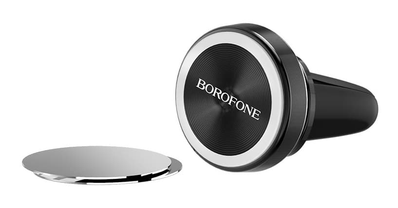 Magnetický držák na větrací mřížku Borofone BH6 černý - náhled 3