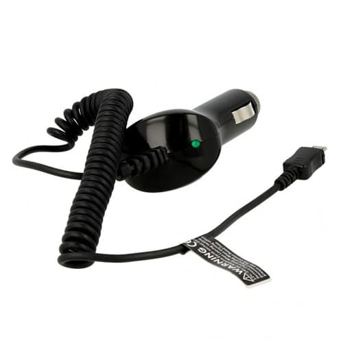 Nabíječka do auta Blue Star 1A microUSB černá - náhled 2