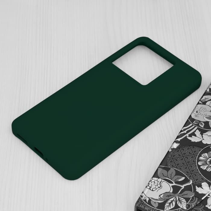 Kryt TopQ Essential Xiaomi Redmi Note 13 Pro 5G tmavě zelený 117954 - náhled 2