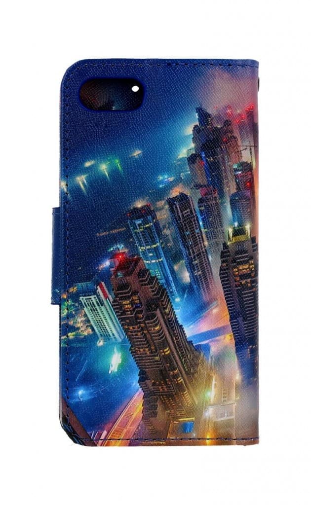 Pouzdro TopQ iPhone SE 2020 knížkové Město 62619 - náhled 2