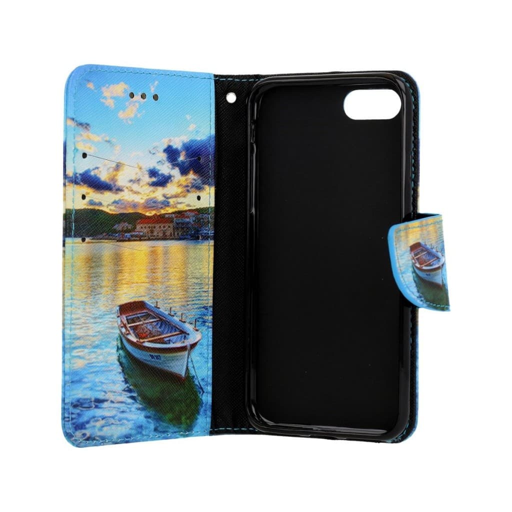 Pouzdro TopQ iPhone SE 2020 knížkové Loďka 62625 - náhled 3