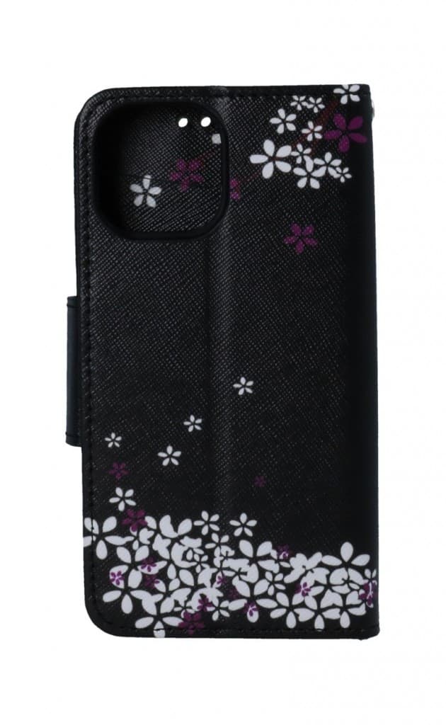 Pouzdro TopQ iPhone 13 mini knížkové Květy sakury 66385 - náhled 2