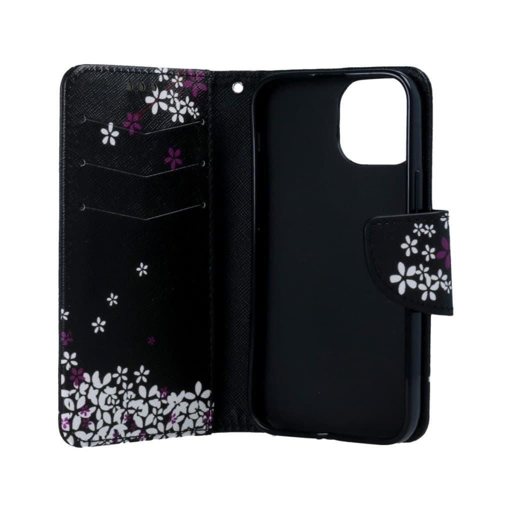Pouzdro TopQ iPhone 13 mini knížkové Květy sakury 66385 - náhled 3