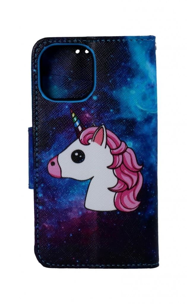 Pouzdro TopQ iPhone 13 mini knížkové Space Unicorn 66424 - náhled 2