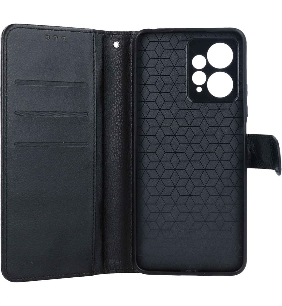 Pouzdro TopQ 2v1 Xiaomi Redmi Note 12 knížkové černé 98657 - náhled 3
