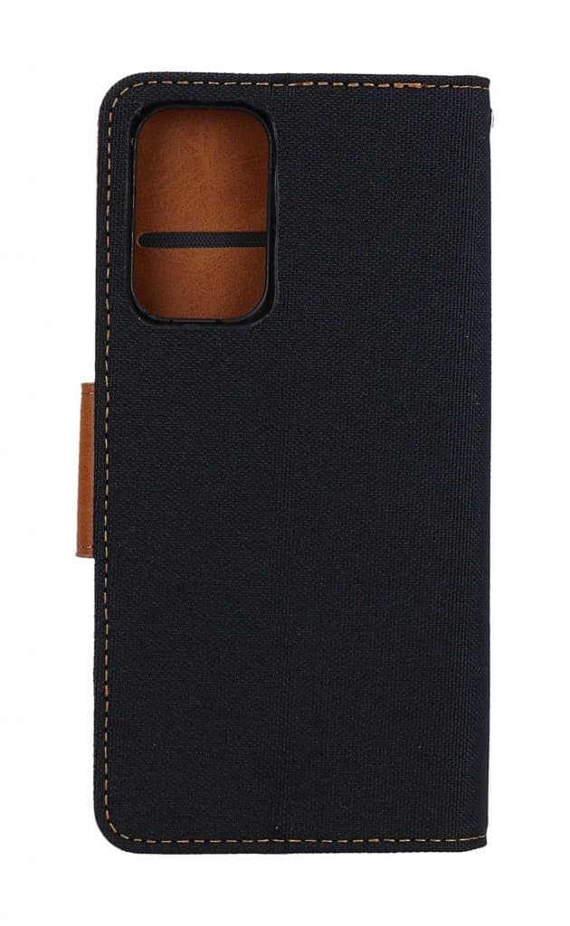 Pouzdro Canvas Samsung A33 5G knížkové černé 73900 - náhled 2