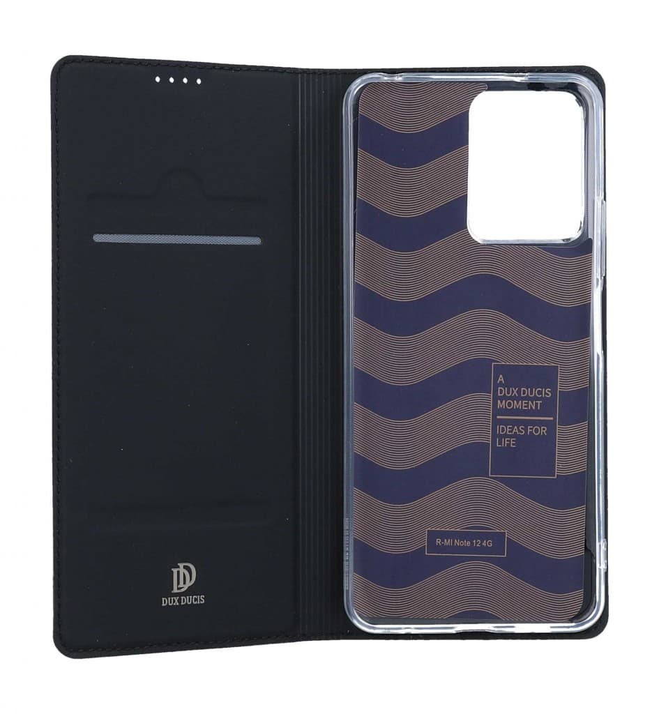 Pouzdro Dux Ducis Xiaomi Redmi Note 12 knížkové černé 97829 - náhled 3