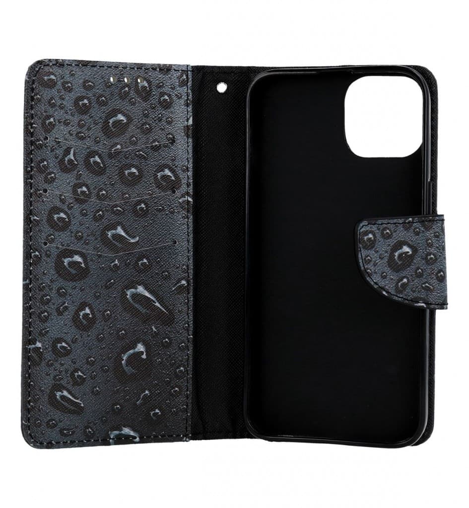 Pouzdro TopQ iPhone 13 knížkové Kapky 66328 - náhled 3