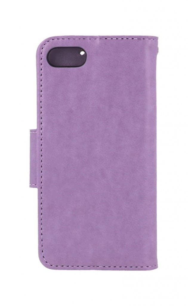Pouzdro TopQ iPhone SE 2022 knížkové Butterfly fialové 75013 - náhled 2