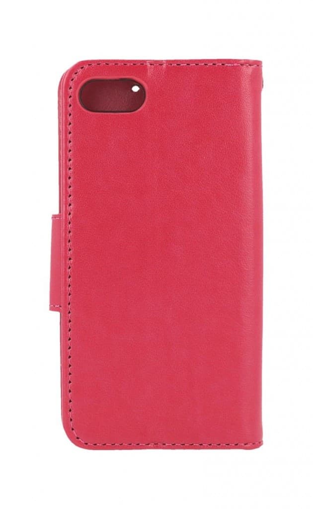 Pouzdro TopQ iPhone SE 2022 knížkové Butterfly růžové 75010 - náhled 2