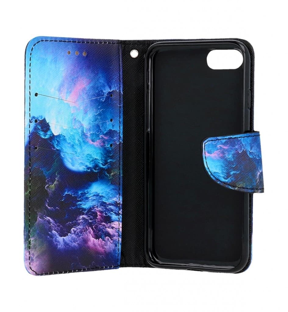 Pouzdro TopQ iPhone SE 2022 knížkové Obloha 74907 - náhled 3