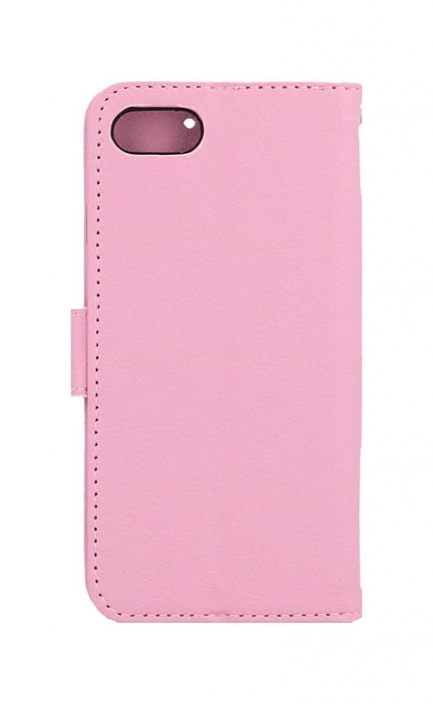 Pouzdro TopQ iPhone SE 2022 knížkové světle růžové s přezkou 74994 - náhled 2