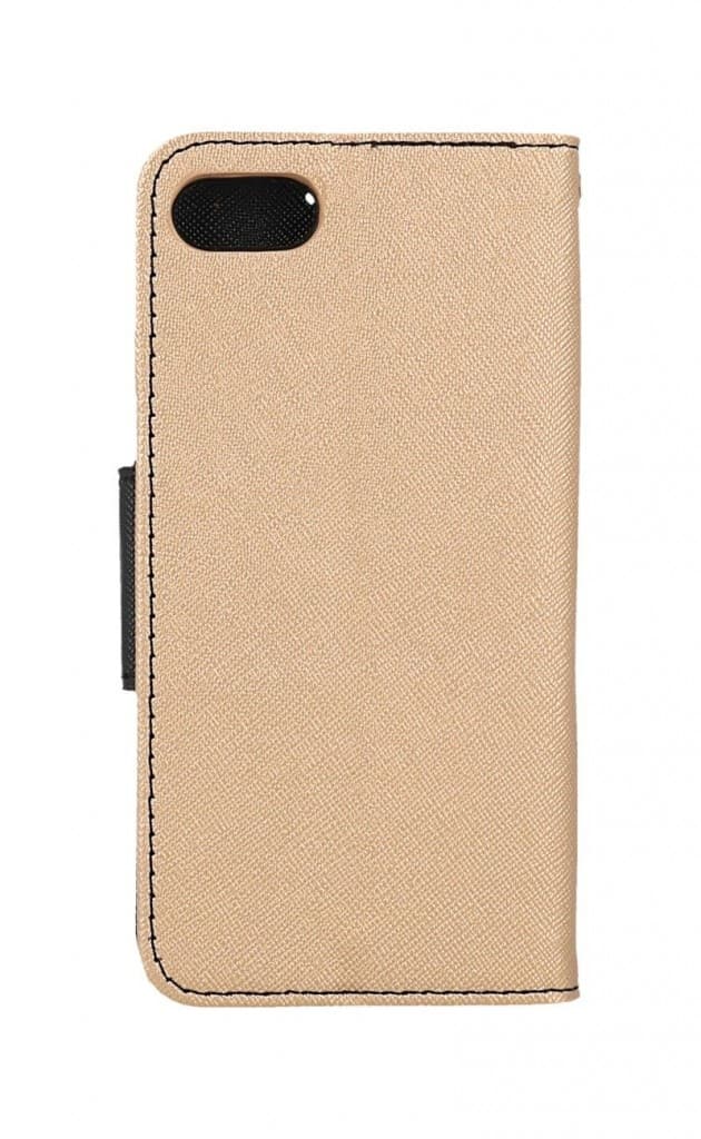 Pouzdro TopQ iPhone SE 2022 knížkové zlaté 71035 - náhled 2