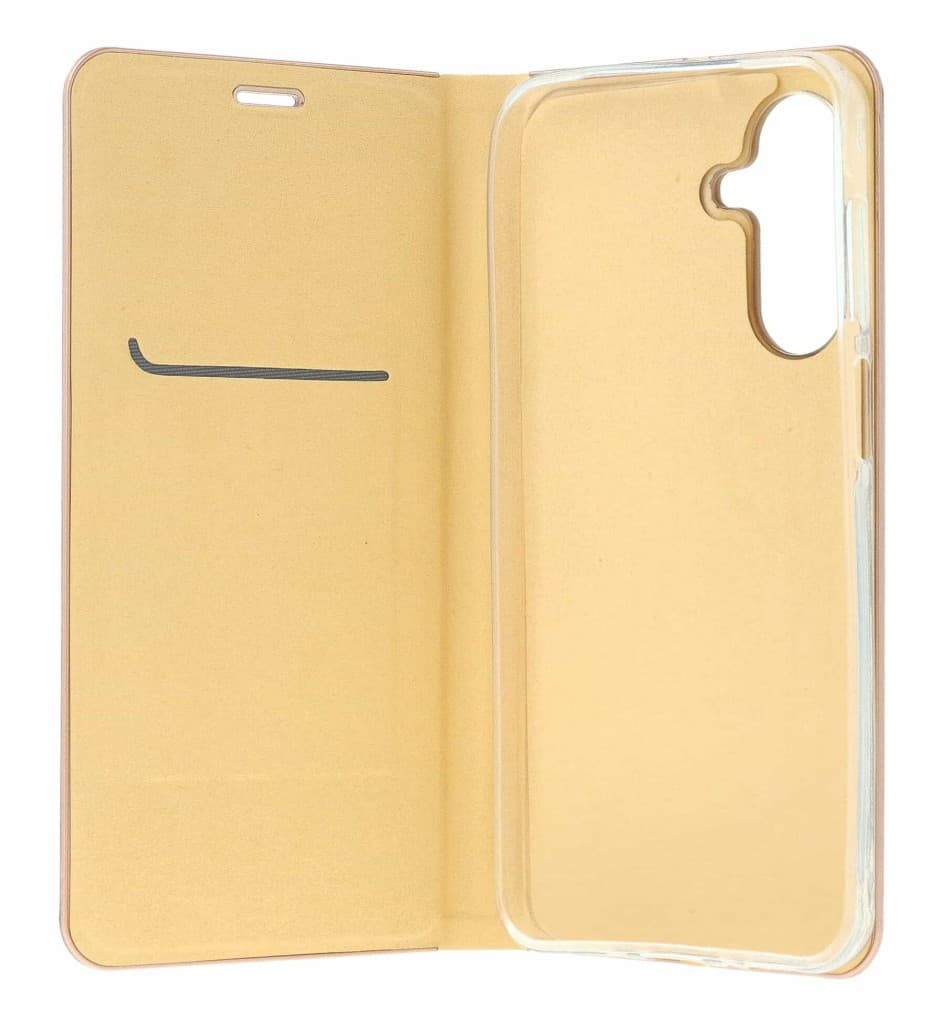 Pouzdro Samsung A17 knížkové Luna Book zlaté 142757 - náhled 3