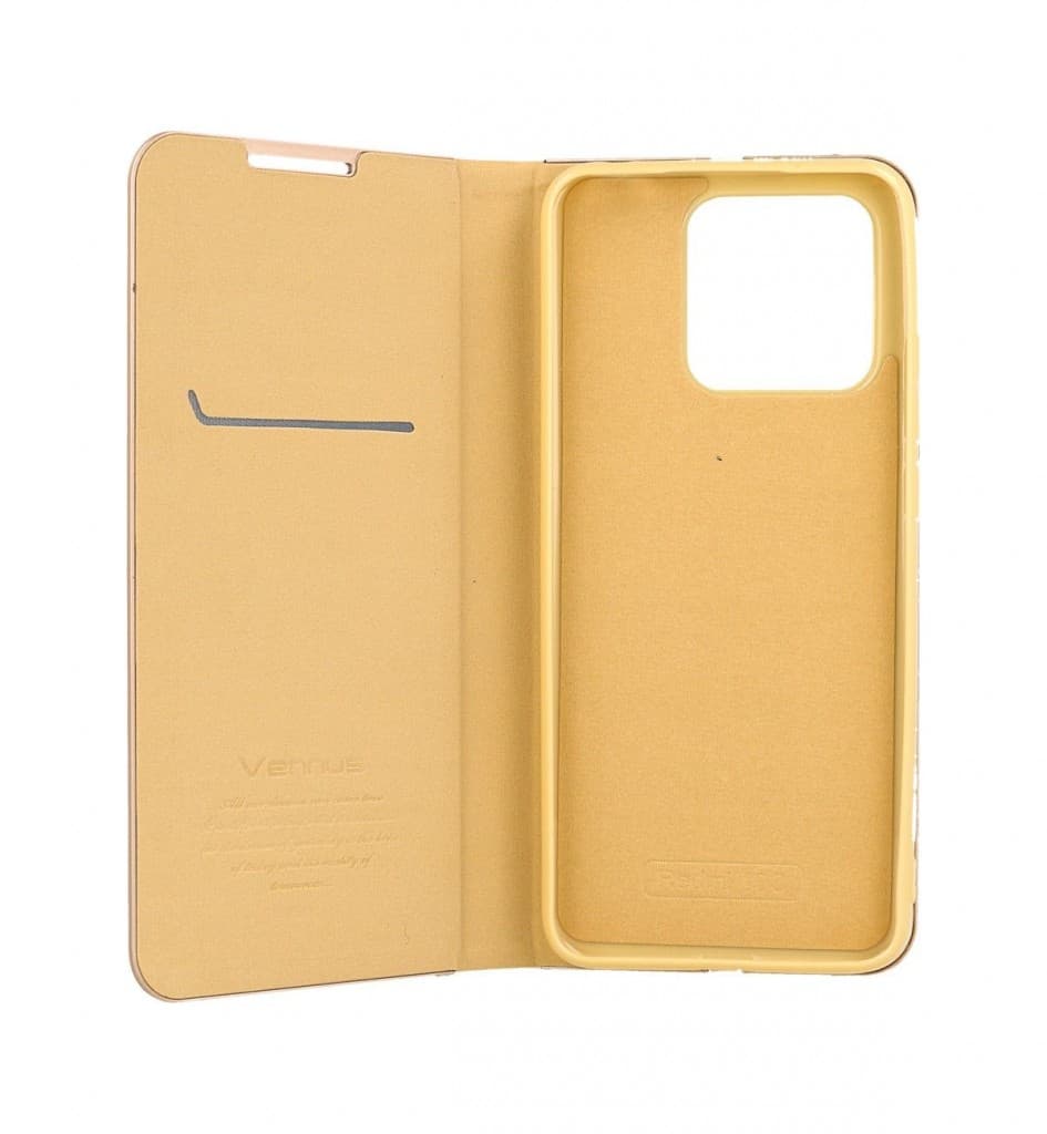 Pouzdro Vennus Xiaomi Redmi 10C knížkové Luna Book zlaté 75988 - náhled 3