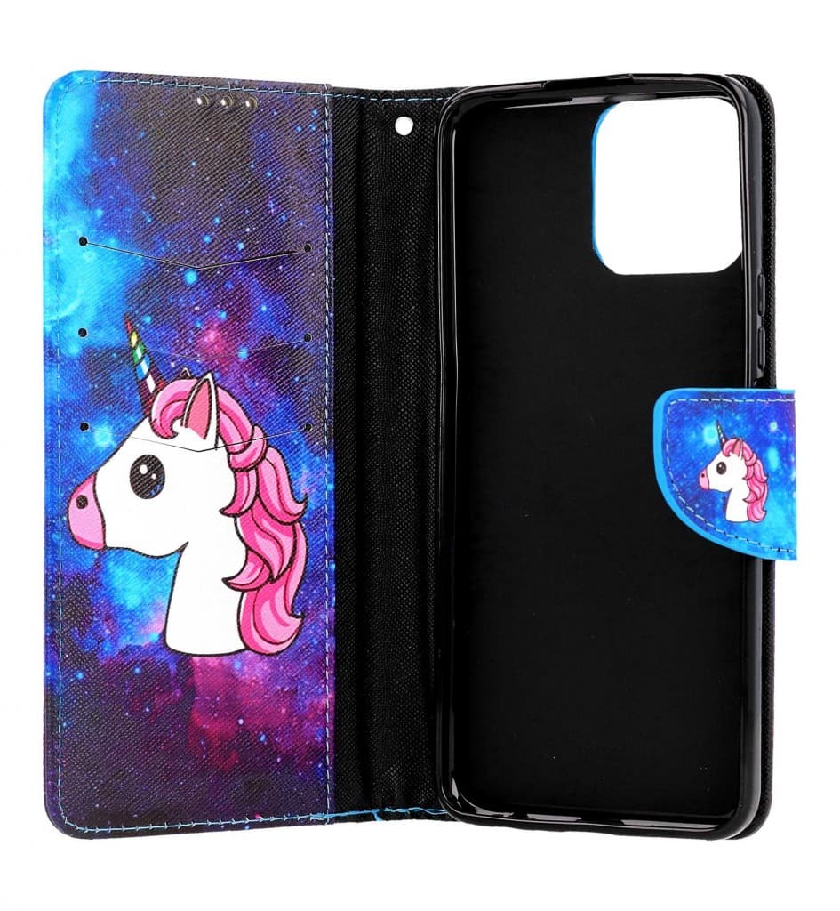 Pouzdro TopQ Honor X8 knížkové Space Unicorn 93600 - náhled 3