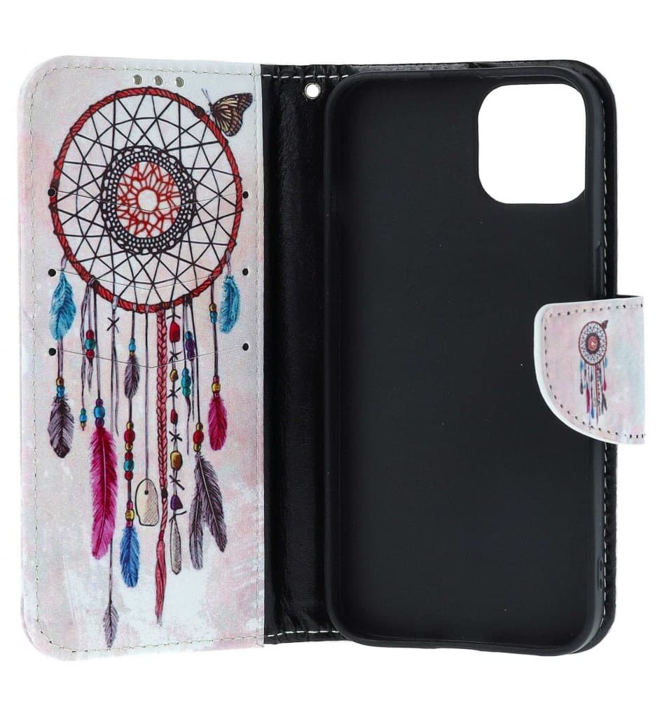 Pouzdro TopQ iPhone 13 knížkové Dreamcatcher 66325 - náhled 3