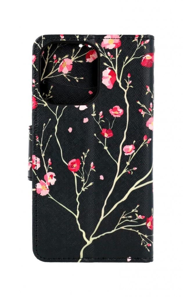 Pouzdro TopQ iPhone 13 Pro knížkové Noční květy 66458 - náhled 2