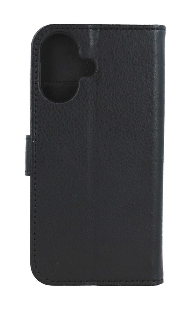 Pouzdro TopQ iPhone 16 knížkové černé s přezkou 127721 - náhled 2