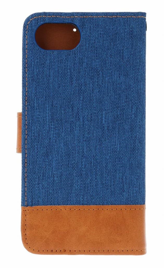 Pouzdro TopQ Jeans iPhone 16e knížkové modré 143229 - náhled 2
