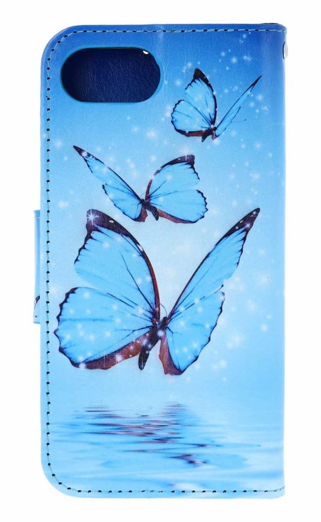 Pouzdro TopQ iPhone 16e Modří motýlci 138419 - náhled 2