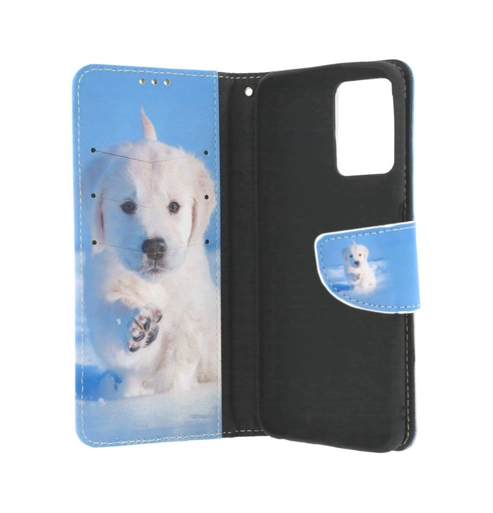 Pouzdro TopQ Realme 9 Pro knížkové Štěňátko 71473 - náhled 3