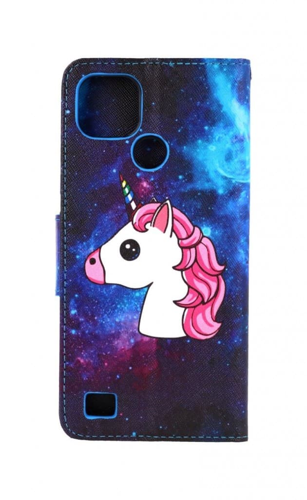 Pouzdro TopQ Realme C21 knížkové Space Unicorn 60499 - náhled 2