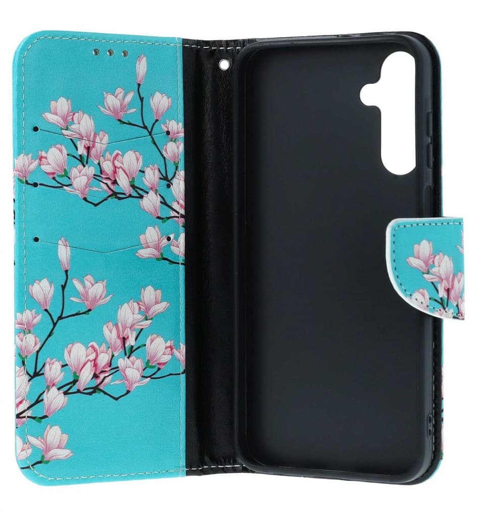 Pouzdro TopQ Samsung A15 knížkové Magnolie 132162 - náhled 3