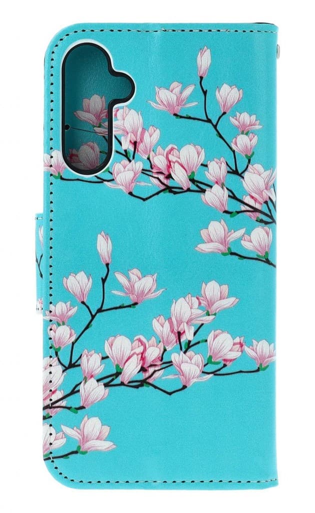 Pouzdro TopQ Samsung A15 knížkové Magnolie 132162 - náhled 2