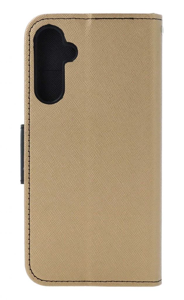 Pouzdro TopQ Samsung A15 knížkové zlaté 131452 - náhled 2
