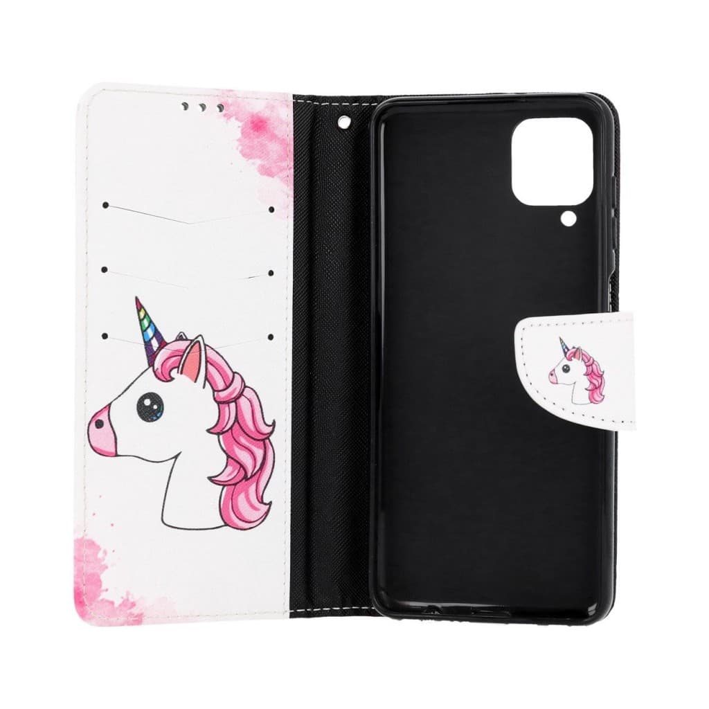 Pouzdro TopQ Samsung A22 knížkové Jednorožec 66179 - náhled 3