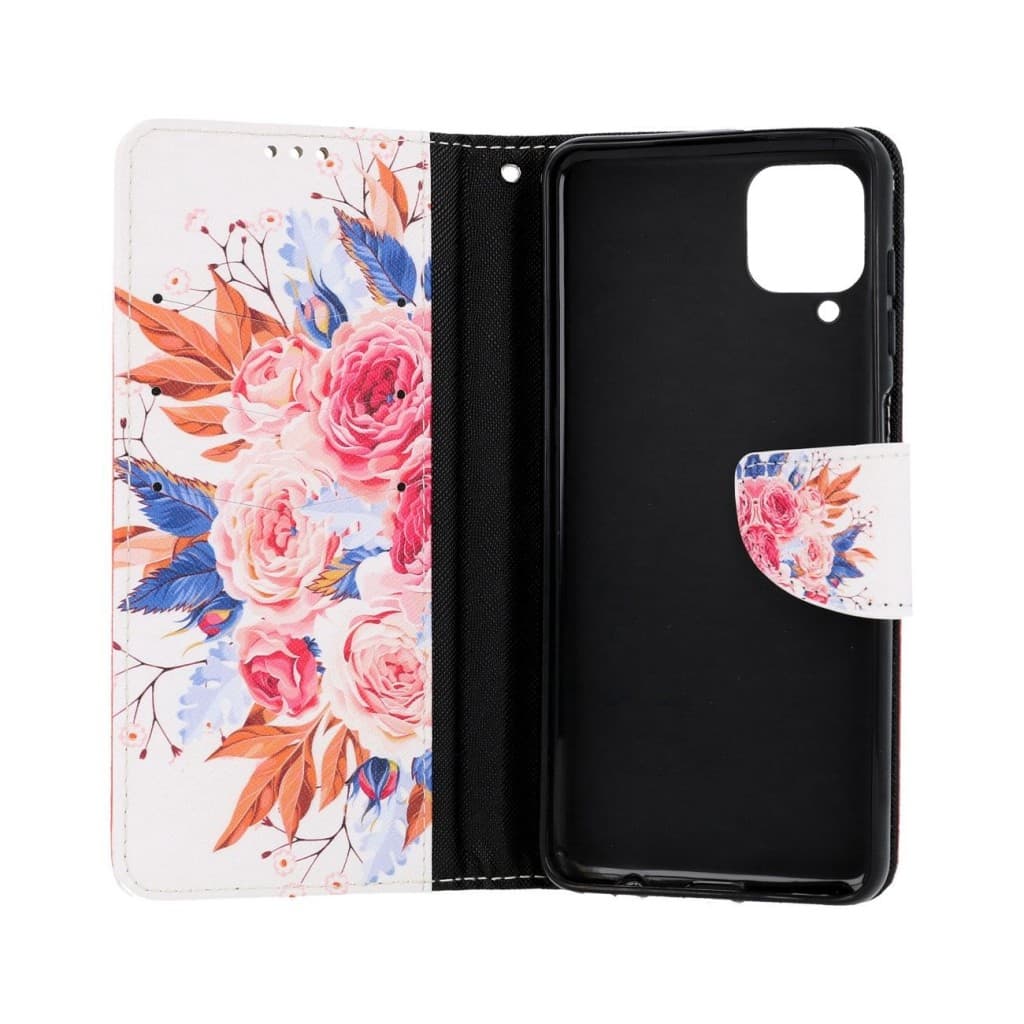 Pouzdro TopQ Samsung A22 knížkové Kytice 66170 - náhled 3