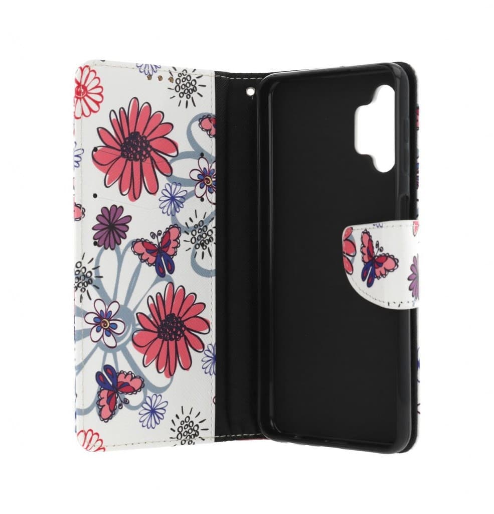 Pouzdro TopQ Samsung A32 5G knížkové Flowers 59933 - náhled 3