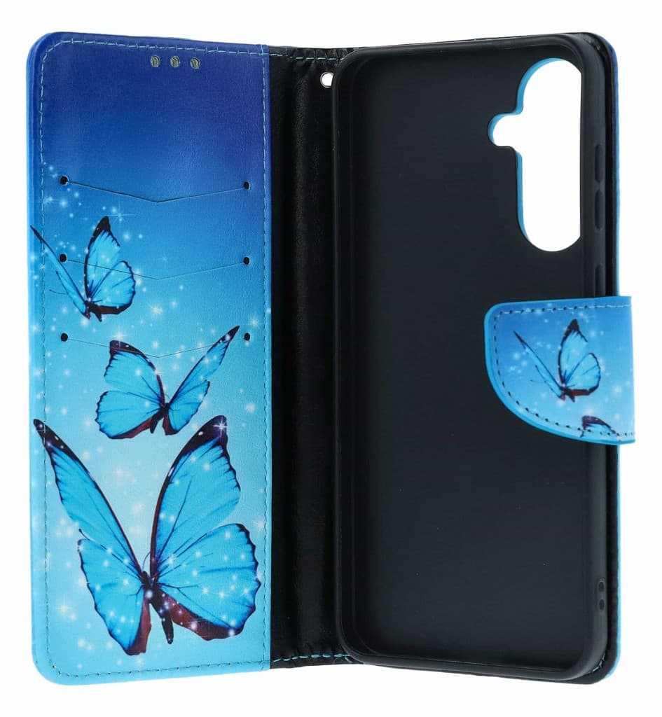 Pouzdro TopQ Samsung A36 Modří motýlci 138454 - náhled 3