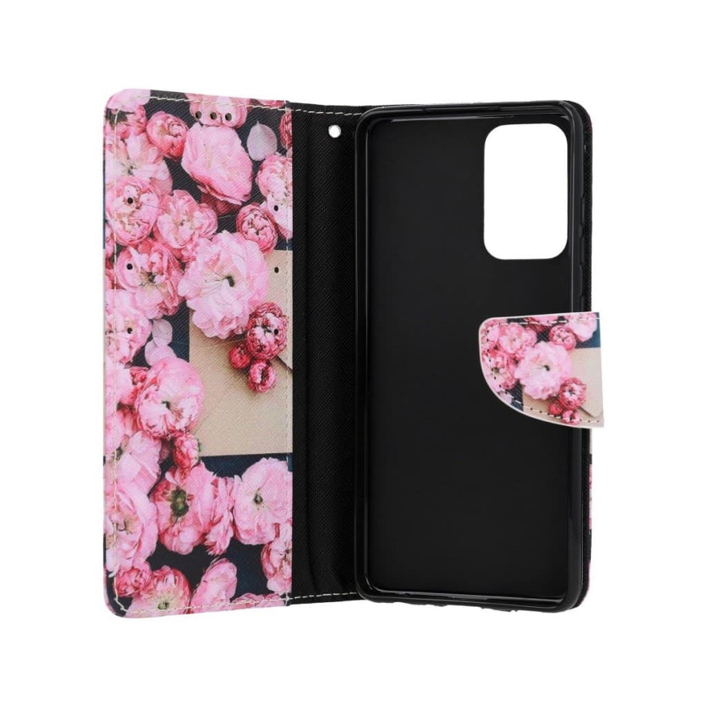 Pouzdro TopQ Samsung A52 Růžové květy 62861 - náhled 3