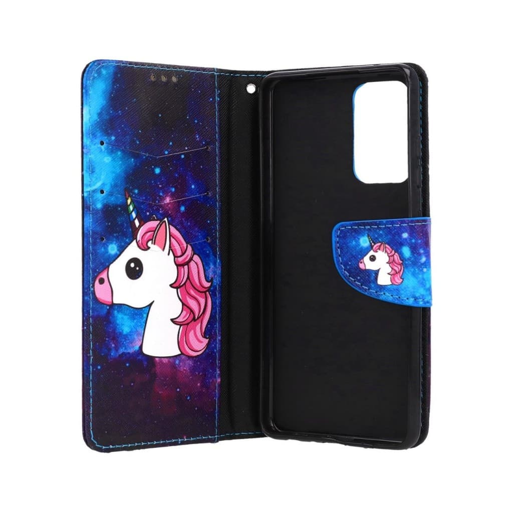 Pouzdro TopQ Samsung A52 knížkové Space Unicorn 57626 - náhled 3