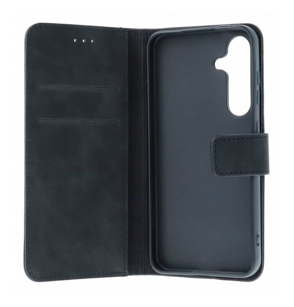 Pouzdro TopQ Tender Samsung A56 knížkové černé 138041 - náhled 3