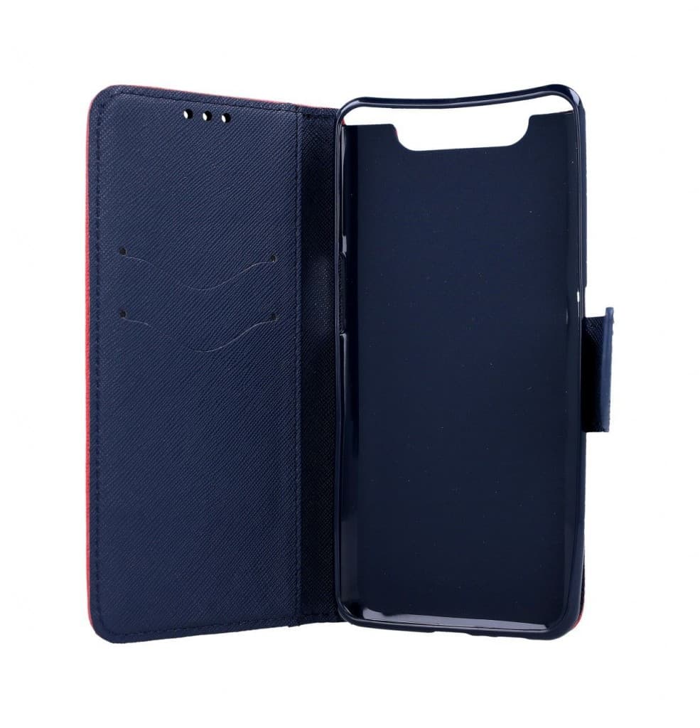 Pouzdro TopQ Samsung A80 knížkové červené 47314 - náhled 3