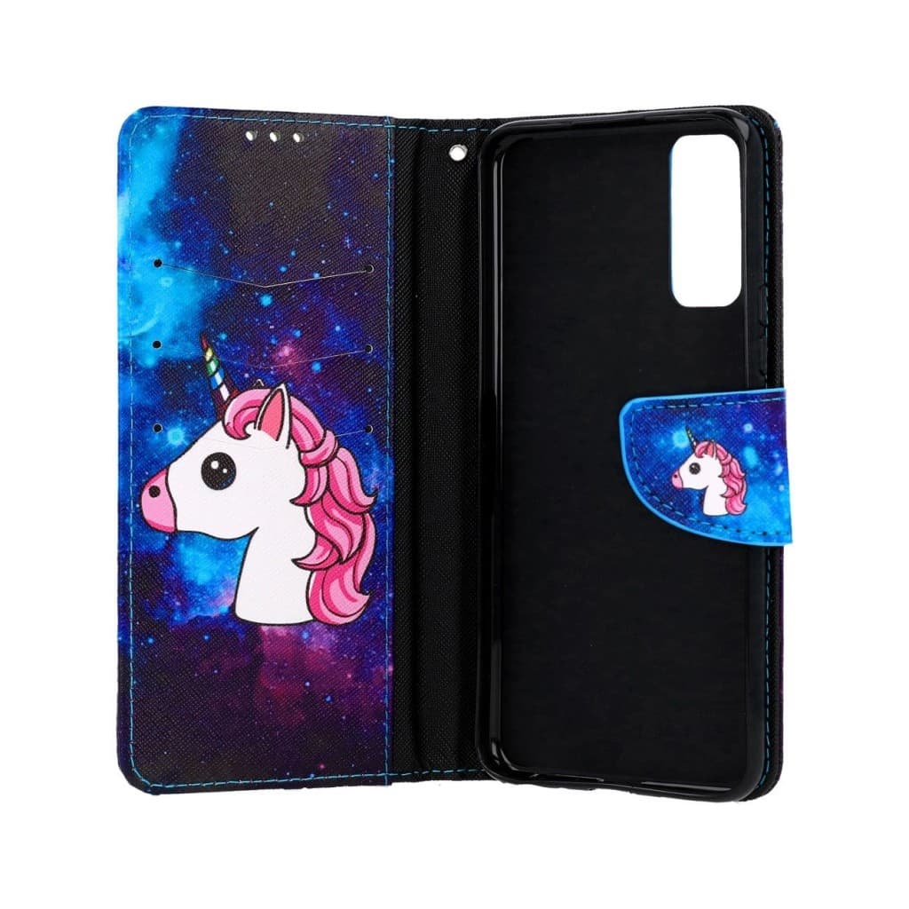 Pouzdro TopQ Vivo Y70 knížkové Space Unicorn 57090 - náhled 3