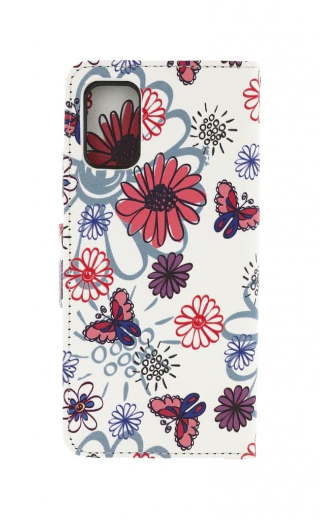 Pouzdro TopQ Xiaomi Poco M3 knížkové Flowers 61025 - náhled 2